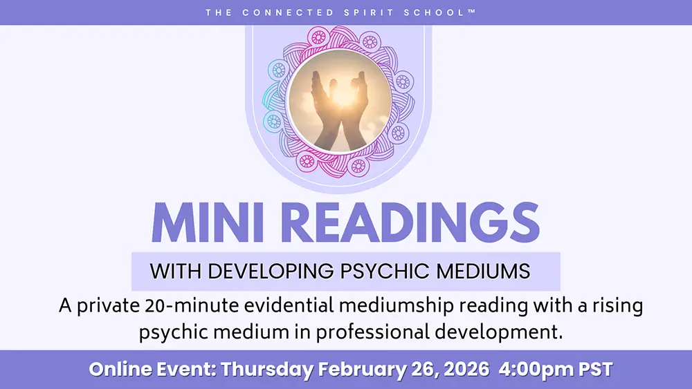 Join us live online for a powerful, heart-centered evidential mediumship event designed to bring comfort, clarity, and real connection.